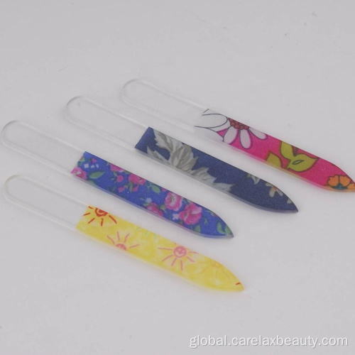 Glass Nail File Manicure Tools Mini Glass Private Label Nail File Factory